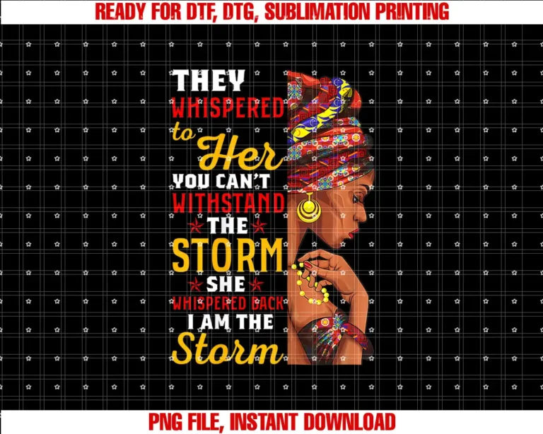 Black History Month GiftsBlack History Month African Woman Afro I Am The Storm T-shirt