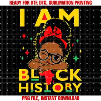 Black History Month GiftsI Am Black History Shirt for Kids Girls Black History Month T-shirt