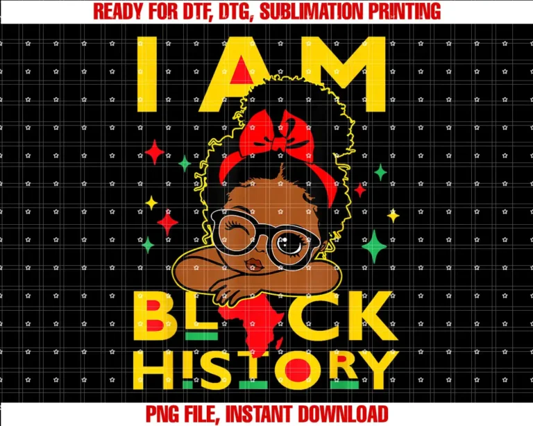 Black History Month GiftsI Am Black History Shirt for Kids Girls Black History Month T-shirt