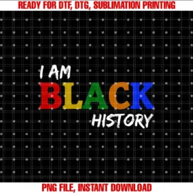 Black History Month GiftsI Am Black History Swea T-shirt