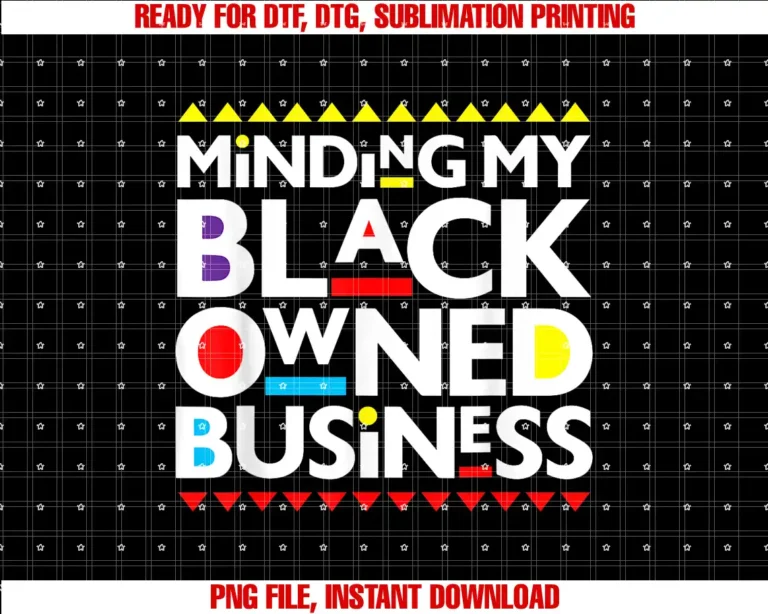 Black History Month GiftsMinding My Black Owned Business African History Month Pride T-shirt