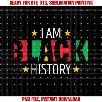 Black History Month OutfitI Am Black History African American Black History Month T-shirt