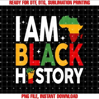 Black History Month Shirt For Women Girls KidsI Am Black History Black History Month Men Women Kids T-shirt