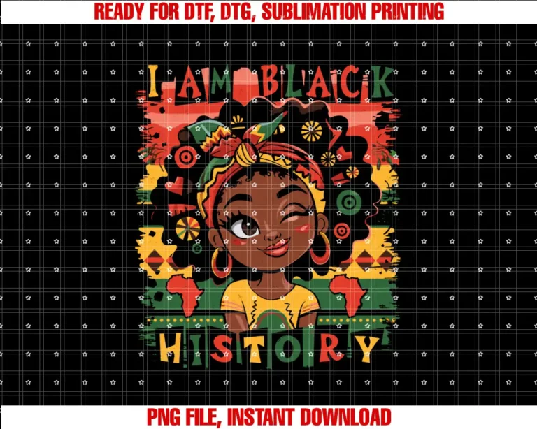 Black History Month TeeI Am Black History Month Black Melanin Kids Girls Toddler T-shirt