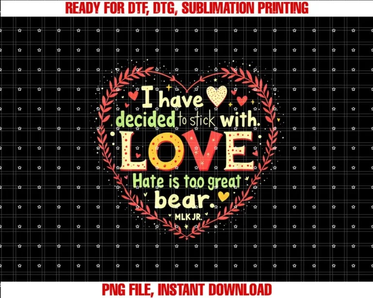 Black History Month TeeI Have Decided to Stick Love MLK Black History Month Funny T-shirt