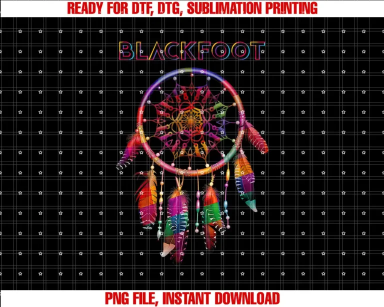 Blackfoot TribeBlackfoot Native American Indian Colorful Dreamcatcher Tribe T-shirt