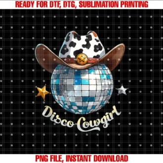 Blazin27Disco Cowgirl T-shirt