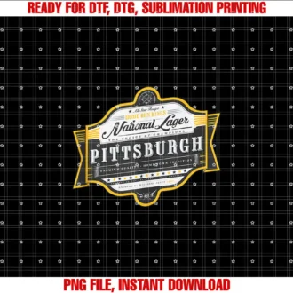 Bleacher Seat Heroes Hometown T Shirts ApparelVintage Beer Label Pittsburgh T-shirt