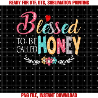 Blessed to be called GrandmaGrandma tee Blessed to be called Honey Colorful art T-shirt