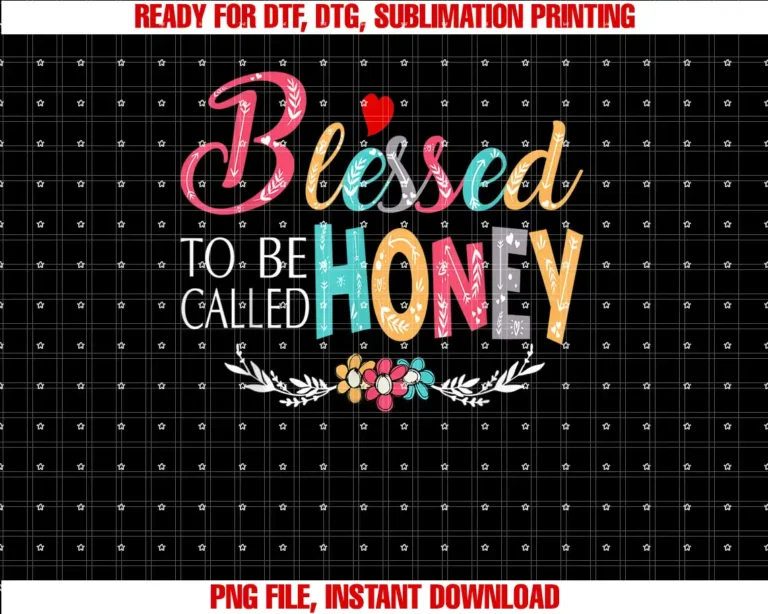 Blessed to be called GrandmaGrandma tee Blessed to be called Honey Colorful art T-shirt
