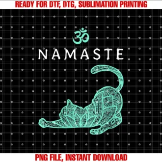 Blonde Tees Awesome Yoga Meditation ApparelWomens Cute Namaste Cat In Yoga Pose Om Symbol Men Women Gift T-shirt