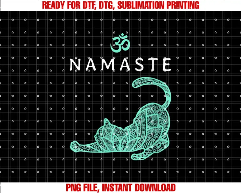Blonde Tees Awesome Yoga Meditation ApparelWomens Cute Namaste Cat In Yoga Pose Om Symbol Men Women Gift T-shirt