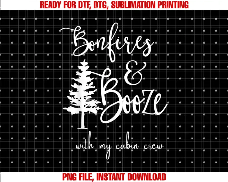 Bonfires and Booze with My Cabin Crew ShirtBonfires and Booze with My Cabin Crew T-shirt