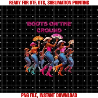 Boots On The Ground Boot Cowboy Western TeeWomens Funny Cowgirl Boots Bling Women Gift Cute Love Country Life T-shirt
