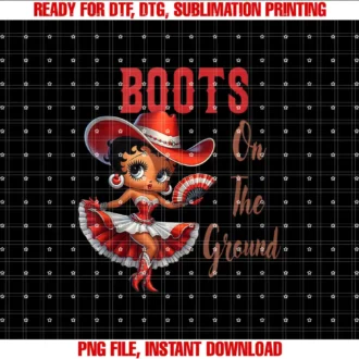 Boots On The GroundCowgirl Linedance Boot Cowboy Western T-shirt