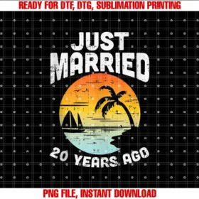 BoredKoalas Cruise Ship Clothes Cruising GiftsJust Married 20 Years Ago Anniversary Cruise Couple Gift T-shirt