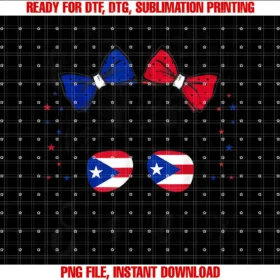 Boricua men women and kids teePuerto Rico Hispanic Heritage Messy Bun Puerto Rican Women T-shirt