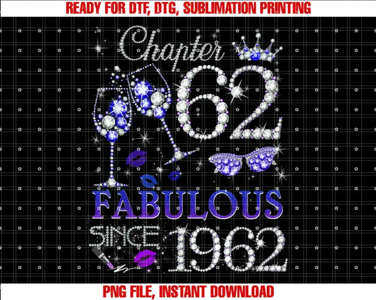 Born 1962 62nd Birthday Diamond For Girls WomensWomens Chapter 62 EST 1962 62 Years Old 62nd Birthday Queen T-shirt