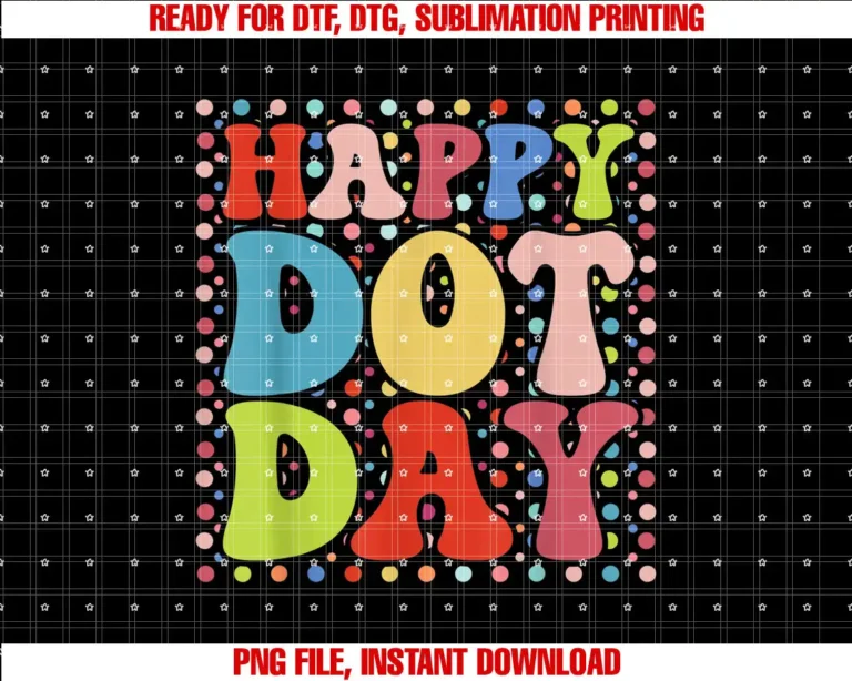 Boys Kids Youth Polka Dot day teesHappy Dot day Colorful retro International dot day T-shirt