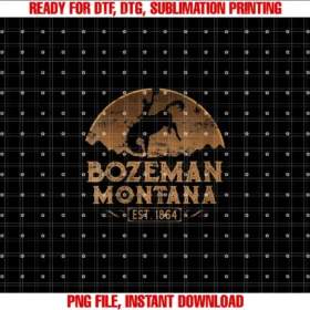 Bozeman Montana Wild WestWomens Bozeman Montana MT Rodeo Cowboy T-shirt