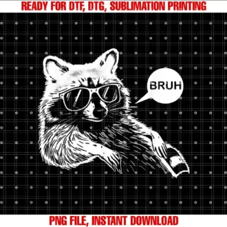 Bruh Streetwear For TeensBruh Raccoon Funny Trash Panda Lover Racoon Meme Teens Slang T-shirt