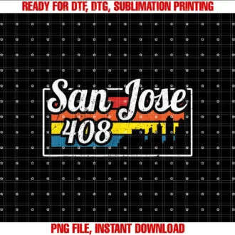 California San Jose Tourist Visitors Gift IdeaVintage San Jose City Skyline CA 408 Retro Gift T-shirt