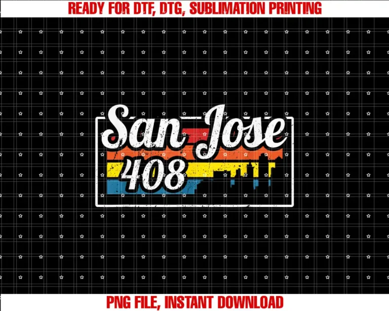 California San Jose Tourist Visitors Gift IdeaVintage San Jose City Skyline CA 408 Retro Gift T-shirt