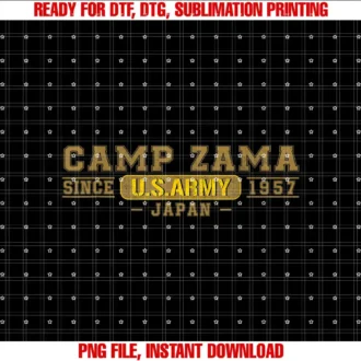 Camp Zama Japan Army Base T-shirt