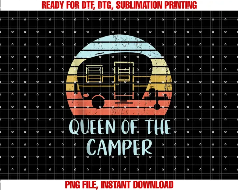 Camper Queen Funny Camping Gift Glamping ShirtsCamper Queen Classy Sassy Camping Queen of the Camper T-shirt