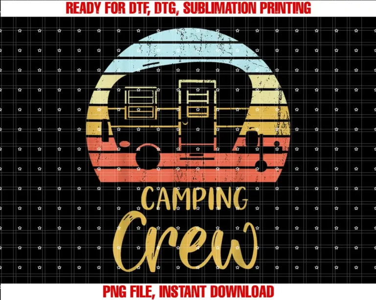 Camper Queen Funny Camping Gift Glamping ShirtsVintage Camping Camping Crew Funny Matching Camping T-shirt
