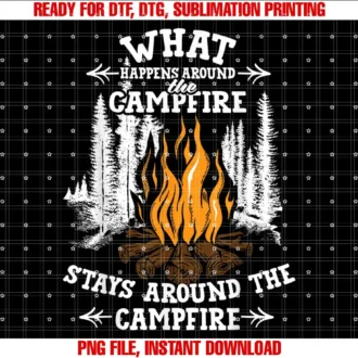 Campfire ShirtWhat Happens at The Campfire Stays There T-shirt