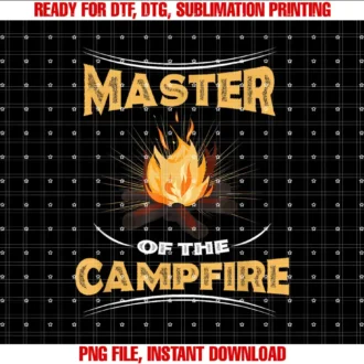 Camping Lover GiftMaster Of The Campfire T-shirt