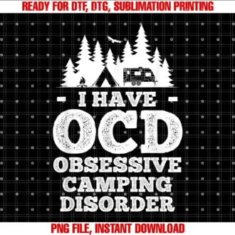 Camping s and GiftsOCD Camping Shirt Obsessive Disorder T-shirt