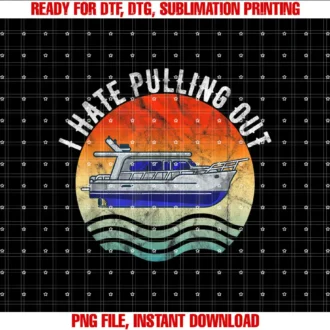 Camping Vacation Boat Tee CoHawaii travel 2021 I Hate Pulling Out Retro Boat Camping T-shirt
