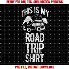 Camping and camper funThis Is My Road Trip Caravan Camping Tent T-shirt