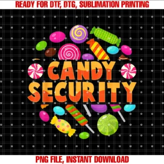 Candy Security Funny Candy Land CostumeCandyland Party T-shirt