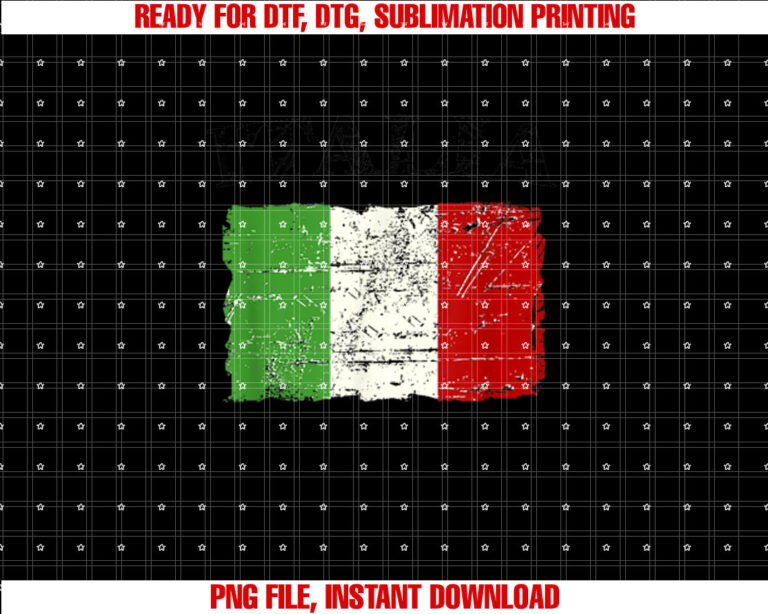 Italian Vintage Flag Italy Retro Banner Ensign T-shirt
