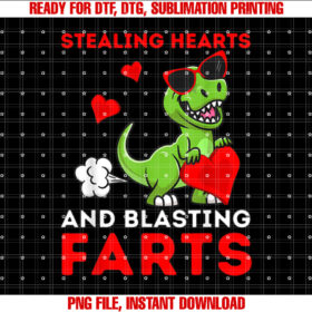 Stealing Hearts and Blasting Farts T-shirt