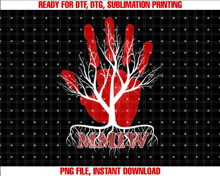 MMIW Hand Red Missing and Murdered Indigenous Women T-shirt