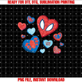 Marvel SpiderMan Spidey Hearts Valentines Day T-shirt