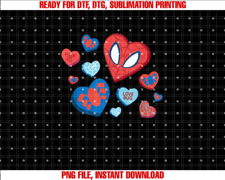 Marvel SpiderMan Spidey Hearts Valentines Day T-shirt