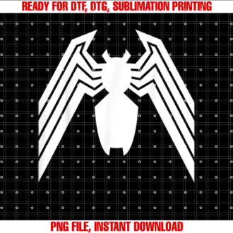 Marvel Venom Classic Spider Symbol Halloween T-shirt