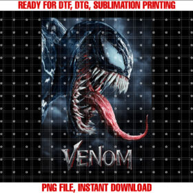 Marvel Venom Tongue Out Graphic T-shirt