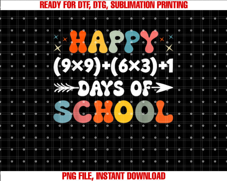 Math Formula 100 Days Of School groovy Math Teacher T-shirt