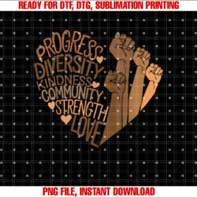 Melanin African Women History Fists Diversity Equity T-shirt