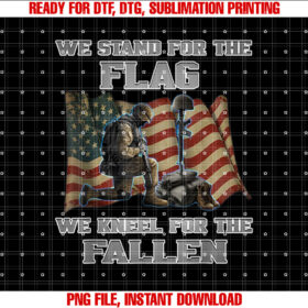 Memorial Day Tee We Stand for the Flag We Kneel for Fallen T-shirt