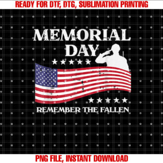 Memorial Day USA Flag Remember Honor Patriot Men Women Kids T-shirt