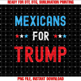 Mexican Americans For Trump Hispanic Vote Republican Gift T-shirt
