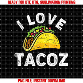 Mexican Cuisine I Love Tacos Mexico Food Taco Cinco De Mayo T-shirt