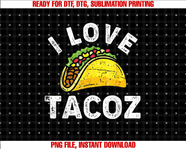 Mexican Cuisine I Love Tacos Mexico Food Taco Cinco De Mayo T-shirt